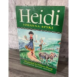 1981 Softcover Book “Heidi” by Johanna Spyri